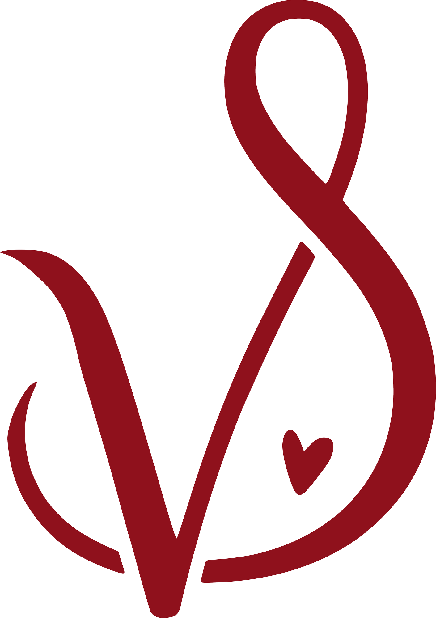 Logo Do Ventre à Vida em vermelho